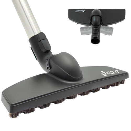 for Miele Hardwood Floor Brush Head –12” Parquet Twister Horsehair Bristles