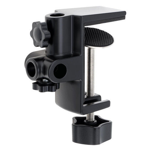 RTNLIT Desk Lamp Clamp, 0.49in/12.5mm 4 Hole Metal Table Mounting Clamp