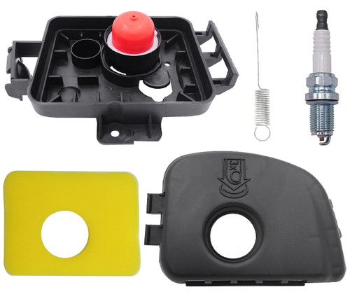 595663 Air Filter Base,595660 Air Cleaner Cover & 799579 Air Cleaner Foam Filter Replacement for Briggs Stratton 450E 500E 550E 550Ex Engine Lawn Mower