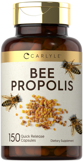 Carlyle Bee Propolis Capsules | 150 Count | Extract Supplement