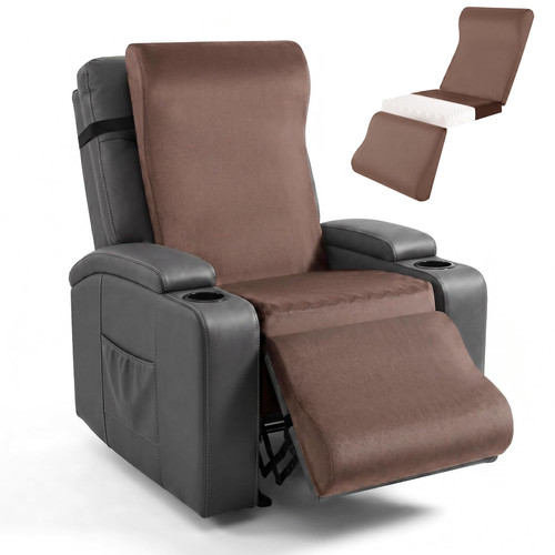 Recliner Cushion for Elderly with Headrest & Footrest Support