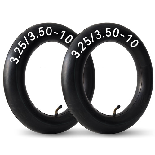 2 Pack 3.25/3.50-10 Inner Tubes with Bent Valve Stem