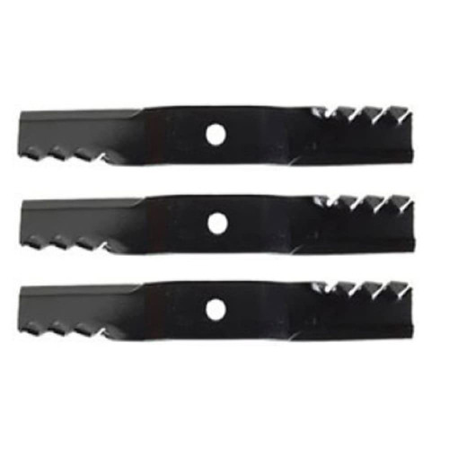 (3) Mulching Blades M164016 Fits John Deere 54in X738 X739 X750 X754