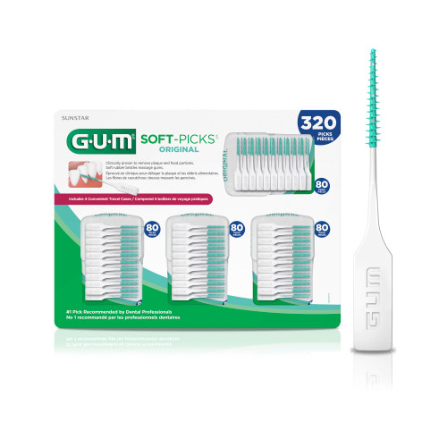 GUM Soft-Picks Original Interdental Picks, 320 Count