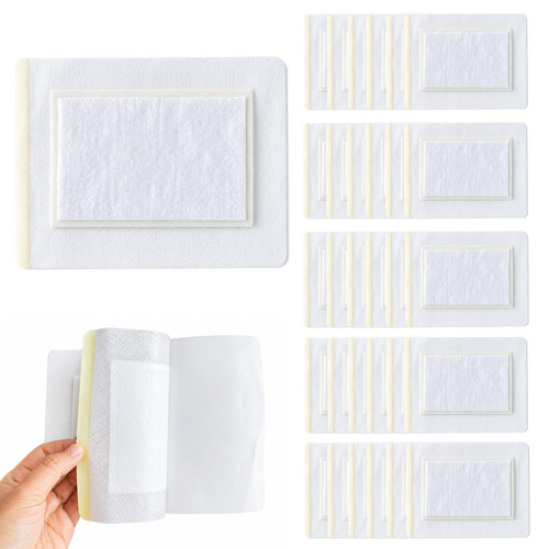 30PCS Castor Oil Patches Refill Pack for Castor Oil Pack Wrap