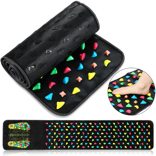 BBTO Foot Acupressure Mat Walk Stone Road,68.9 X 13.78 Inches