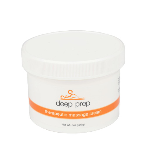 Sammons Preston Deep Prep Massage Cream, Lotion, Therapy, Creme, White