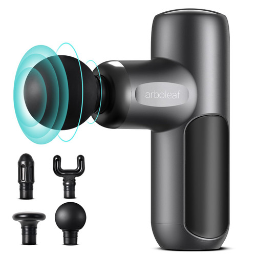 arboleaf Mini Massage Gun, Deep Tissue Percussion Massager Back Pain Relief