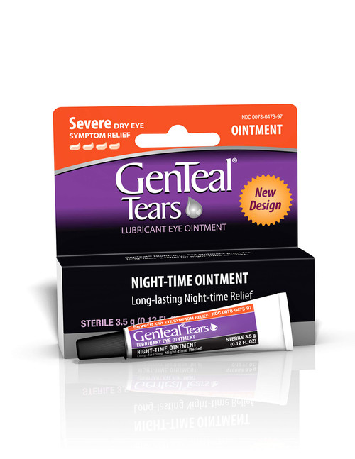 Genteal Tears Night-Time Ointment, Severe Dry Eye Relief, 3.5 g