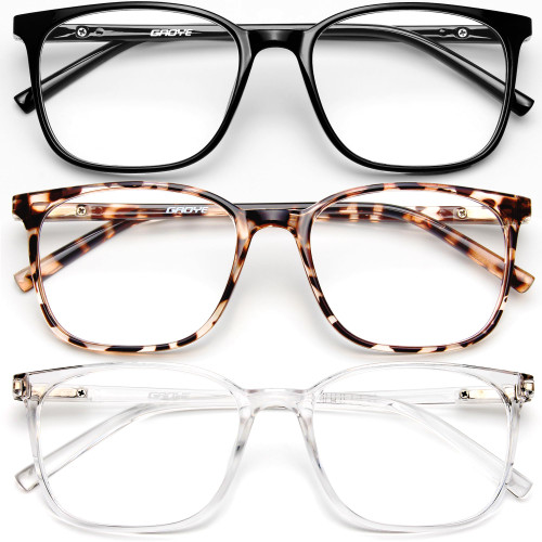 Gaoye Ultralight Blue Light Glasses for Women - Computer Protection Glasses for All Day Comfort - Anti UV Glare & Eyestrain