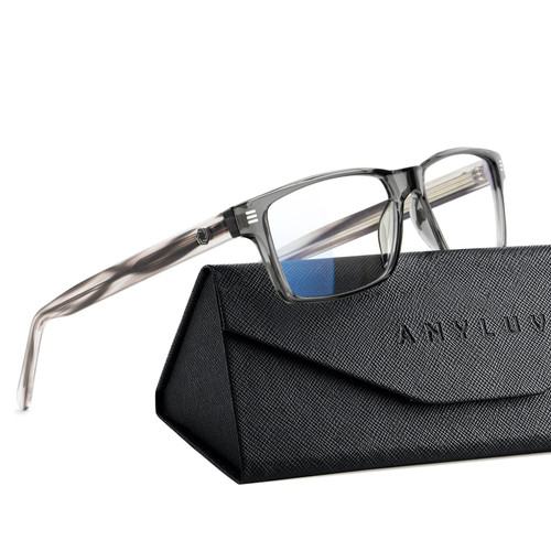 ANYLUV Blue Light Glasses for Sleep, 99.9% Blue Green Light Blocking with Red Lens, Red Glasses Eye Strain Relief Eye Protection