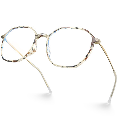 VISOONE Lightweight TR90 Blue Light Blocking Glasses Frame with Anti Computer Glare for Women and Men RANE