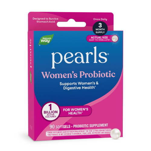 Nature's Way Women's Probiotic Pearls, Supports Vaginal Health*, 90 ct