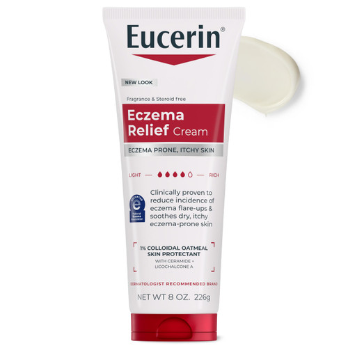 Eucerin Eczema Relief Body Cream with Colloidal Oatmeal, 8 OZ