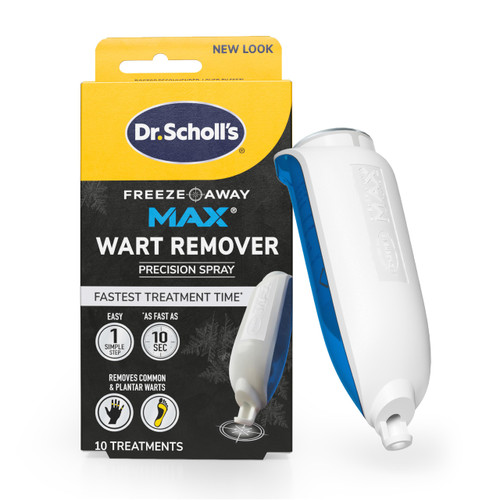 Dr. Scholl's Freeze Away MAX Wart Remover for Hands & Feet, 10 Treatments