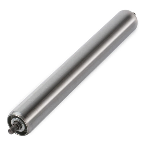 Industrial Conveyor Rollers - Galvanized Steel Replacement, 1"/1.3"/1.5"/2"/2.4" Diameter for Conveyor Belts/Infeed/Outfeed Rollers/Woodworking Table/Garage/Boat Trailers/Mower(D 2.4",L 17.7")
