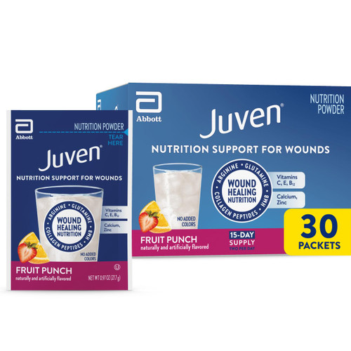 Juven Nutrition Support for Wound Healing, Fruit Punch, 30ct