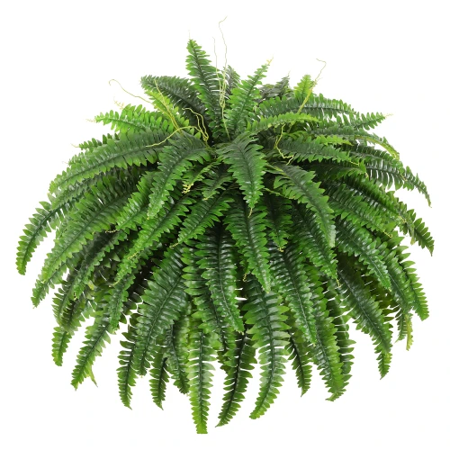 Dkaltm 49" Artificial Boston Fern, Outdoor Faux Plant