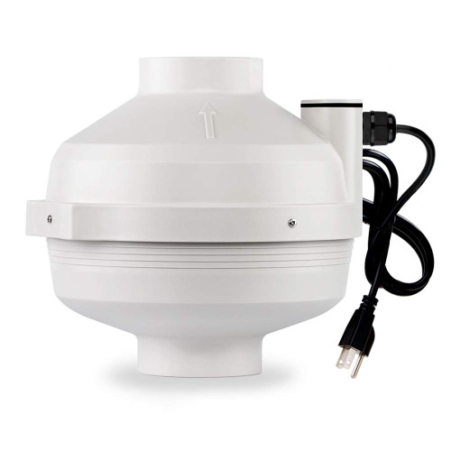 xyfair PF-100 | Radon Mitigation Fan 4" 190CFM | Waterproof Duct Fan (Indoor/Outdoor)