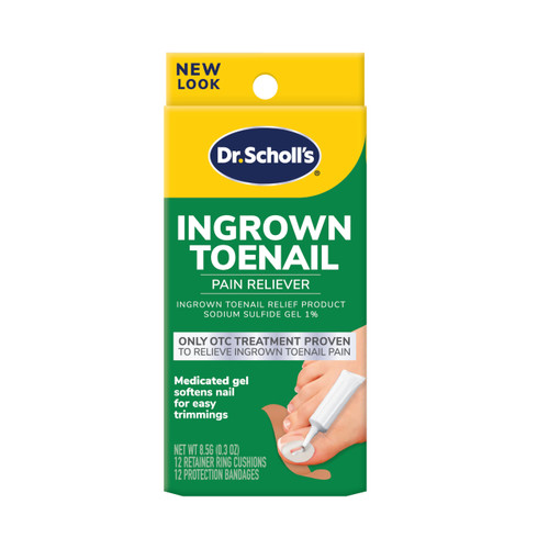 Dr. Scholl's Ingrown Toenail Treatment & Softener, Pain Reliever, 0.3 Oz