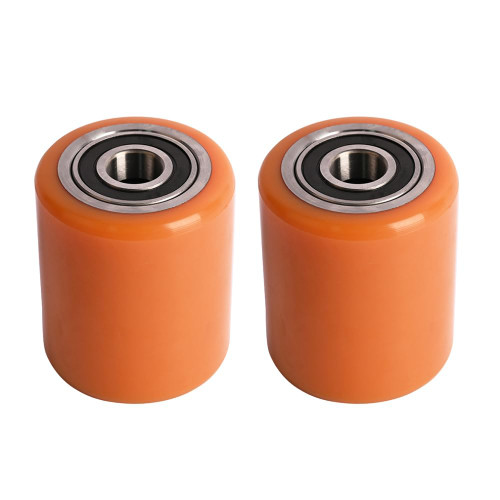 DongJinK 2 PCS Load Wheel Kit Compatible with Big Joe Model E30 EZ30 Pallet Jack 1115-133000-40 111513300040