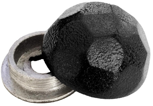 Ozco Building Products 56622 1-1/4-inch Hammered Dome Cap Nut, (10 per Pack)