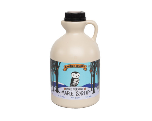 Very Dark, Strong Taste Vermont Maple Syrup - Barred Woods Maple Products (Quart (32 oz))