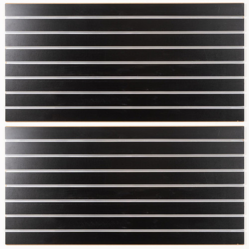 Slat Wall Paneling for Retail Display 2 Pack 4'x2' MDF Slatwall Panel