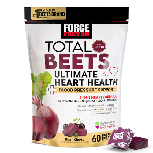 Force Factor Total Beets Ultimate Heart Health for Blood Pressure Support