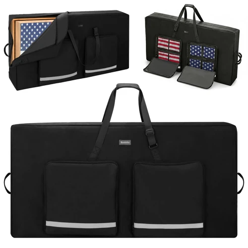 Cornhole Carrying Case Fits 4' x 2' Boards, Heavy-Duty Cornhole Boards Bag