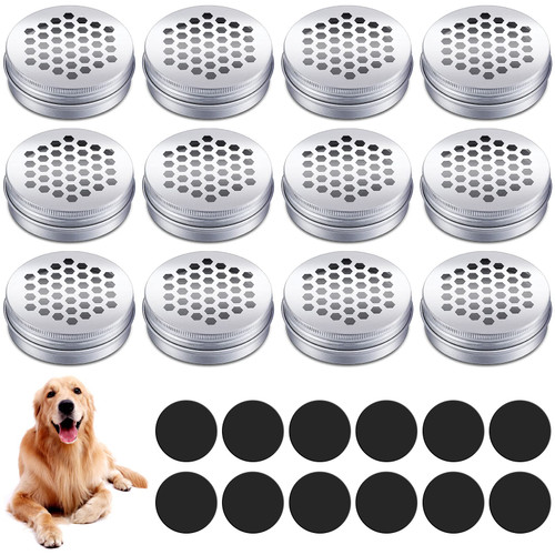 Oudain 12 Pack Dog Scent Work Tins, Hexagon