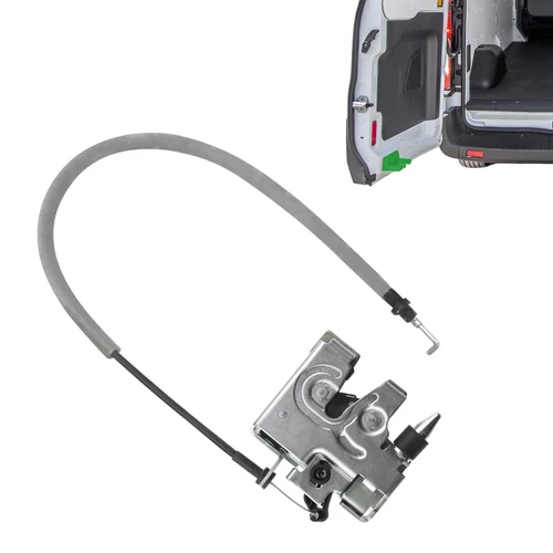 Rear Door Lower Latch Lock with Release Control Cable Assembly Left Driver Side for Ford Transit 150 250 350 350HD 2015-2025, for Ford E-Transit 2022-2024