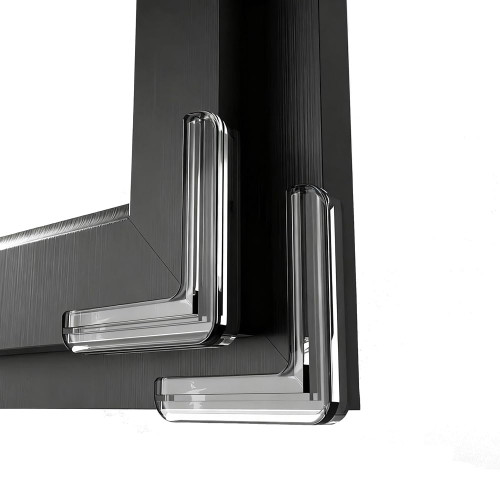 Clear PVC Corner Guards,L-Shaped Protective Bumpers for Tables,Transparent Windows,Doors Rubber Corners for Sharp Corners Transparent Anti-Collision Protectors(8 PCS)