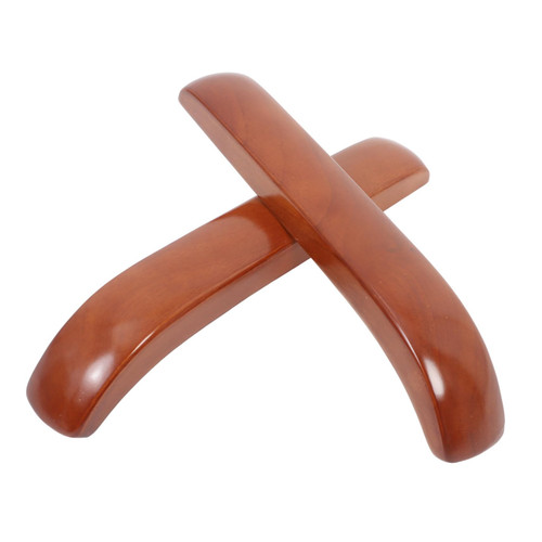 ARTIBETTER Office Chair Arm Pads Replacement Solid Wood Arm Rests for Desk and Swivel Chairs Universal Chair Armrest Pads for Comfort Grip 1 Pair