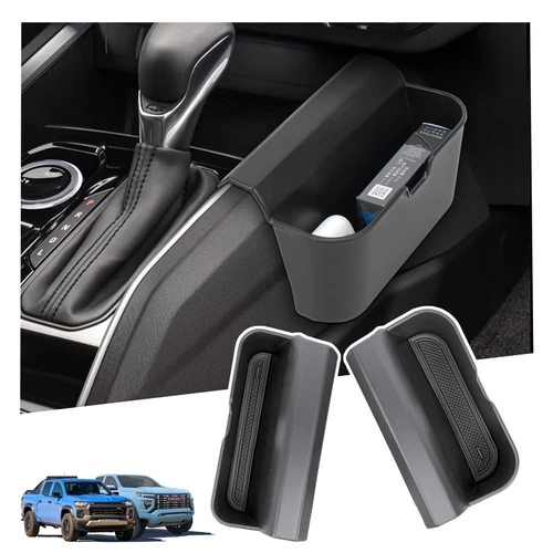 Carwiner 2PC Gear Shift Organizer for 2023-2026 Chevy/Colorado GMC Canyon