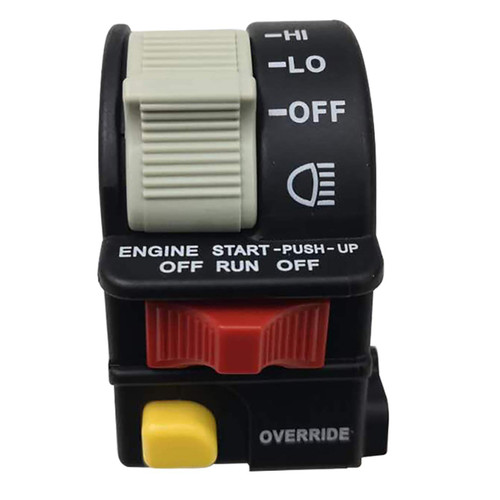 M MATI 4010191 Left Handlebar Headlight HI LO Off Switch Assembly for Polaris Scrambler 400 1999-2001 Xplorer 250 2000-2001