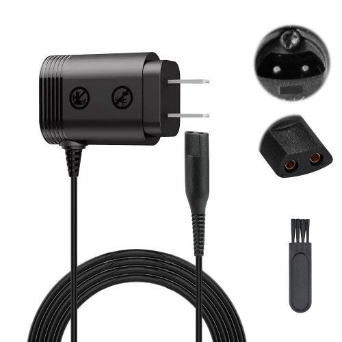 12V Charger Fit for Braun Shaver Series 9 Pro 7 5 3 1, 310s 3040s 9577cc 9517s 7085cc Charging Cord Replacement for Braun S3 S5 S7 S9 Electric Razor Shaver Trimmer Power Adapter Charging Cable Cord