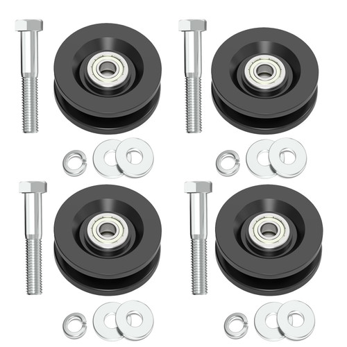 Roofing Lift Ladder Hoist Parts, 90040 Carriage Wheel Kit for TranzSporter