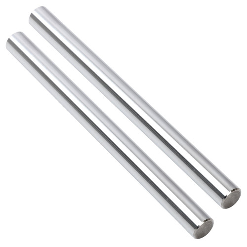 16mm x 400mm (0.63 x 15.75 inch) Linear Motion Rods Shaft (Pack of 2)- Case-Hardened Chrome Linear Rails Guide for 3D Printers, CNC, Robotics & DIY - Metric h8 Tolerance