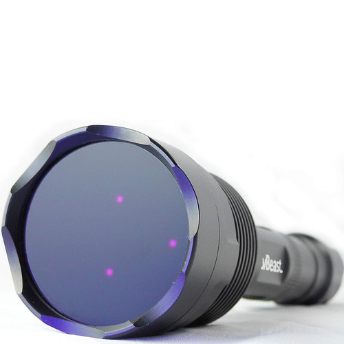 uvBeast V3 365nm Black Light UV Flashlight, High Power and Long Range