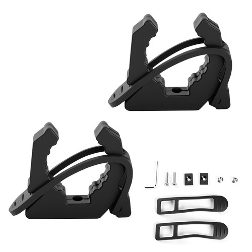 DarSeity Quick Release Boat Hook Holder, Marine Pole Rubber Clamps