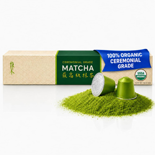 Saikōra Collective Premium Ceremonial Matcha Pods for Nespresso Original