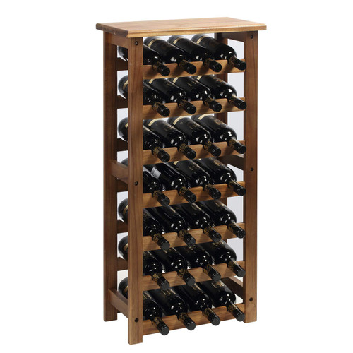 everous 28-Bottle Wine Rack, 7-Tier