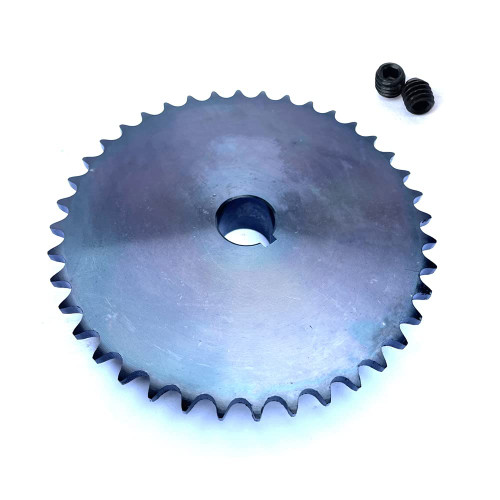 RHKING #40 Roller Chain Sprocket B Type 1" Bore Rust Prevention Hardened 40 Tooth