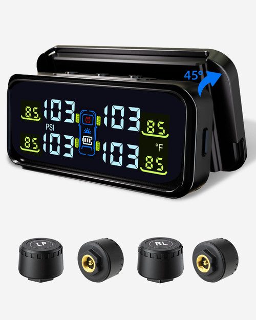 【Limited Time】Wireless RV Tire Pressure Monitoring System TPMS 0-130Psi