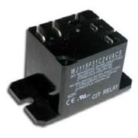 Cit Relay and Switch - J115F31A120VACS - Power Relay; 120 VAC; 1A SPST-NO; 40 Amps; Panel Mount; Single Side Stable; Yes; Coil Power; Standard Profile; AgSnO2In2O3 (1 Item)