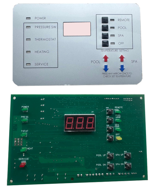 472100 Digital Display Temperature Controller Board for Pentair MiniMax NT