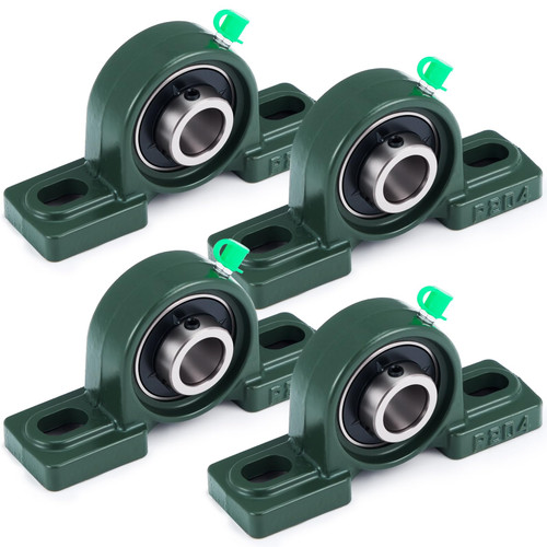 Gisafai 4 Pcs UCP204-12 Pillow Block Bearing with 3/4" Bore