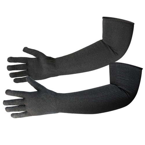 CAWANFLY Protective Kevlar Gloves with Sleeves - Level 5 Protection, Heat & Cut Resistant for Welding, Kitchen, Gardening
