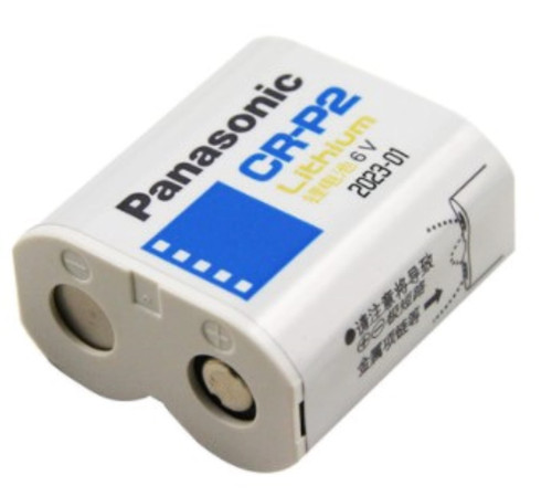 Panasonic Lithium 6V Photo Power Battery CR-P2 CRP2